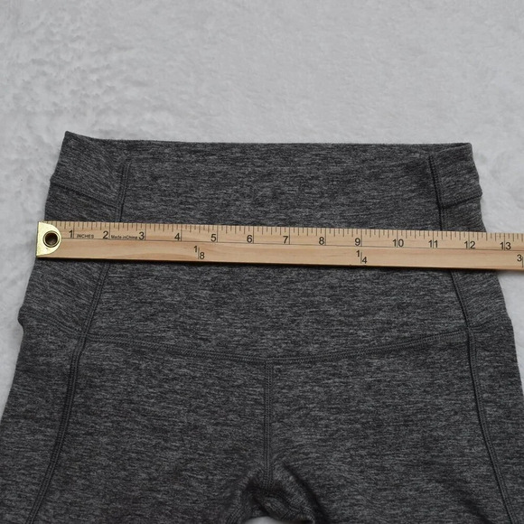 Lululemon Pure Practice Leggings Sz 6 Mid Rise Athleisure Yoga Workout Sporty - Picture 16 of 16